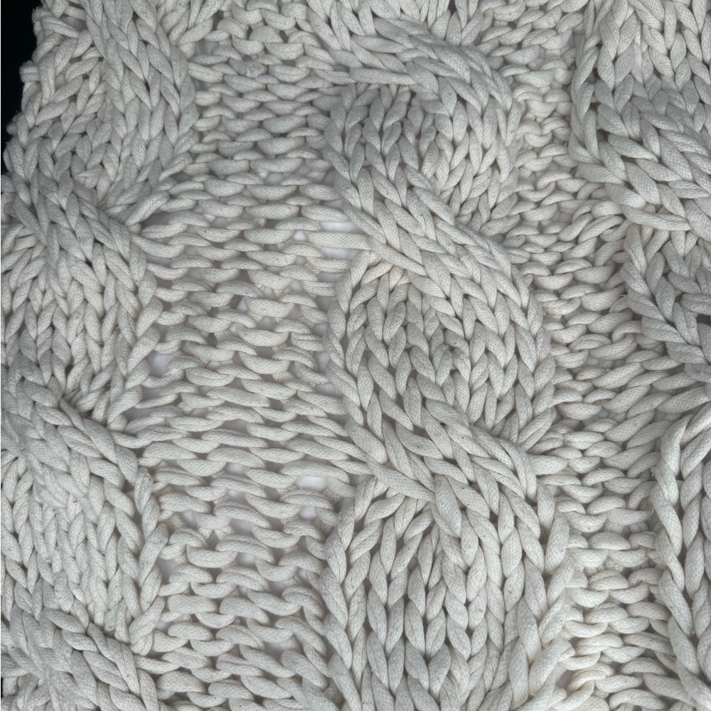 4 Chunky Knit pillow - pottery barn